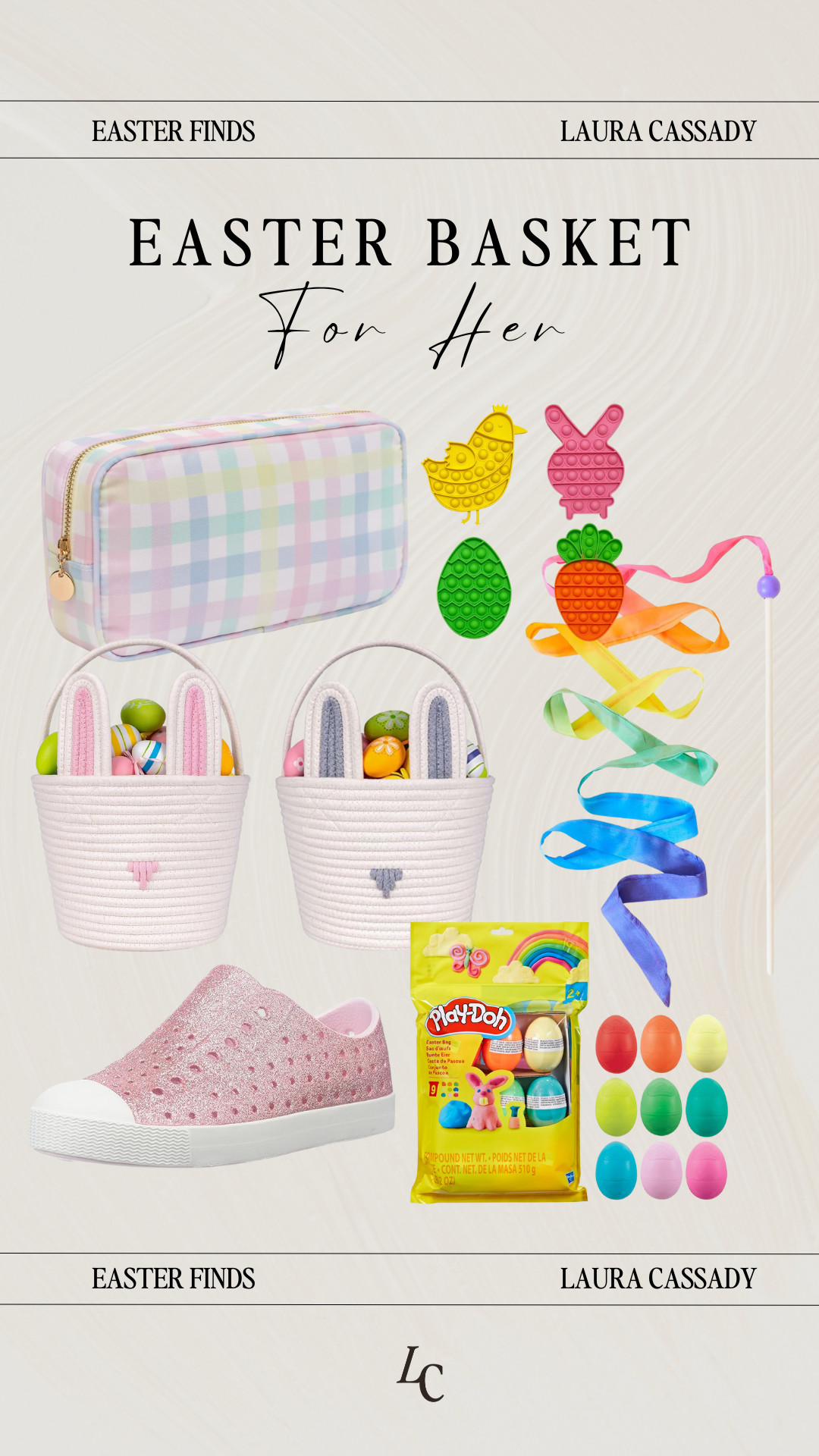 Easter basket ideas for her—sweet, stylish, and perfect for a little spring refresh. Shop my favorite finds here.  

 #LTKSeasonal #LTKBaby #LTKKids