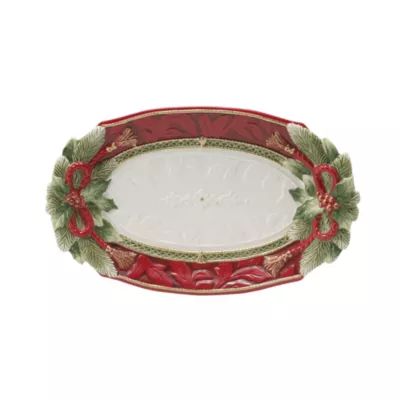 Fitz and Floyd Holiday Home 13.5-in Small Platter | Belk