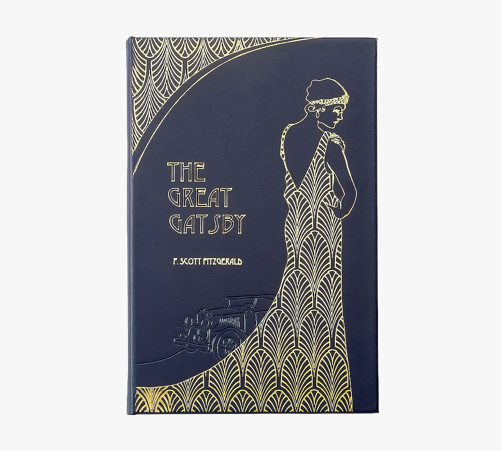 The Great Gatsby by F. Scott Fitzgerald Leather-Bound Book | Pottery Barn (US)