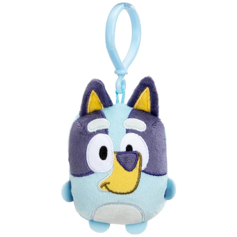 Bluey Mini Plush, Bluey and Bingo 4.75 Inch Tall Plush Toys with Clip, Perfect to Clip Onto Bags ... | Walmart (US)