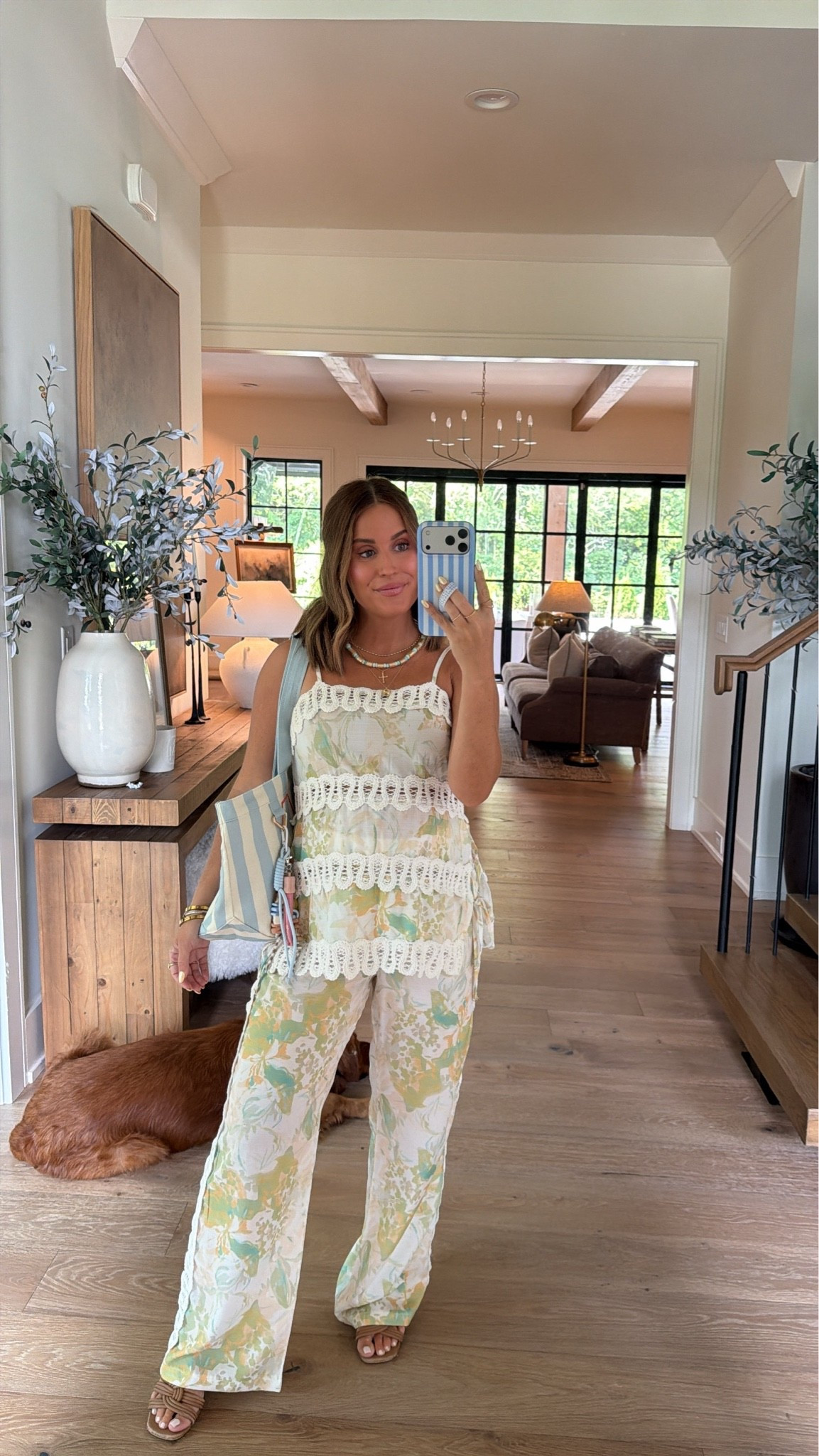 Today’s ootd ✨ One of my favorite Amazon sets I’ve found this summer! Love the print + crochet details- makes it look way more $$ than it is. Also features ties on the side, elastic waistband, and adjustable straps for the perfect fit! I’m currently 29 weeks pregnant & wearing a size small for reference! 

Summer sets || Amazon sets || summer ootd || summer outfits || maternity outfits || travel outfits || vacation outfits

#LTKootd #LTKBump #LTKPetite