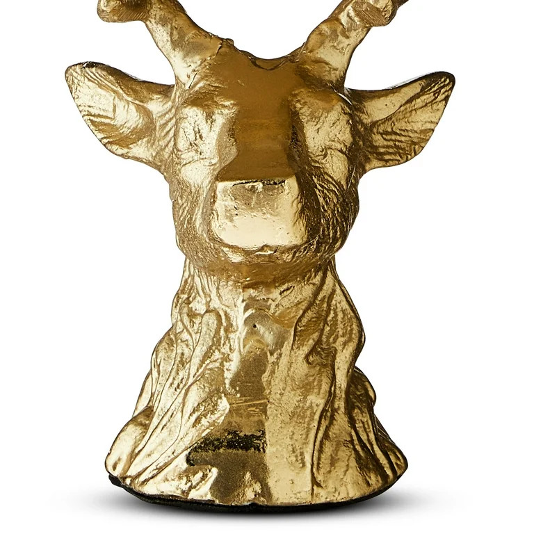 My Texas House Aluminum Casted Stag Pillar Candle Holder, 11 in - Walmart.com | Walmart (US)