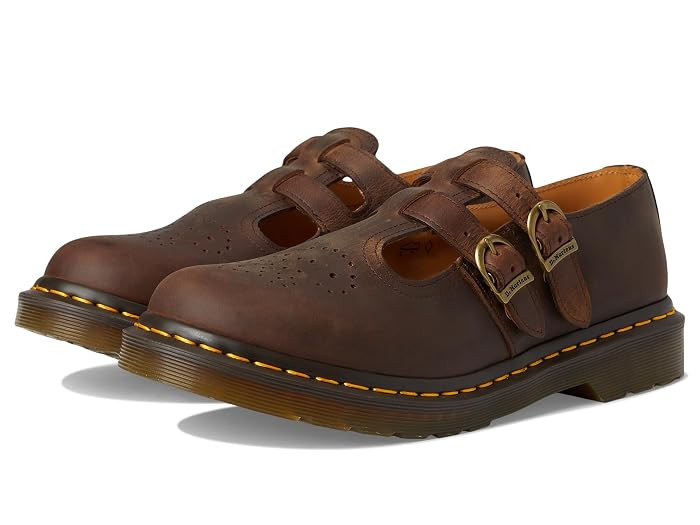 Dr. Martens 8065 Mary Jane Women's Maryjane Shoes Black Virginia : UK 8 (US Women's 10) M, Leather | Zappos.com