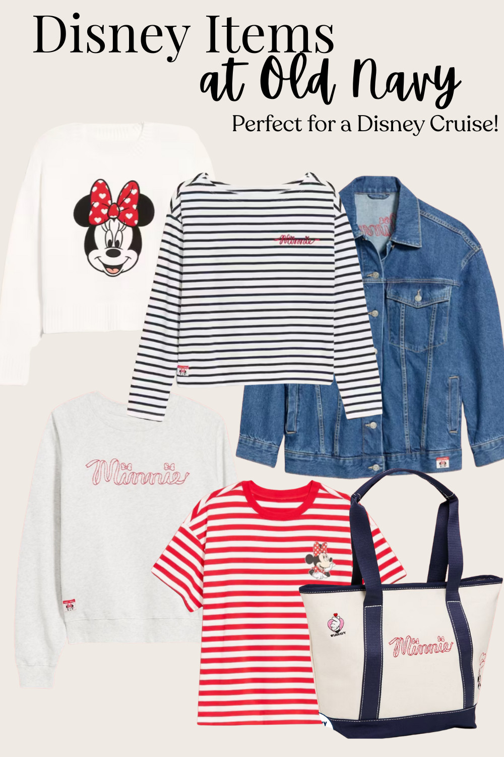 Disney Cruise outfit finds you can actually grab before you sail 🚢✨
These Disney-inspired pieces from Old Navy are perfect for a Disney Cruise — comfy for sea days, easy to mix and match, and subtle enough for everyday wear. I love how these work for casual dinners, port days, and even layering at night on deck. Bonus: they’re great options if you want Disney style without going full costume. 

 #LTKmomlife #LTKSaleAlert #LTKTravel