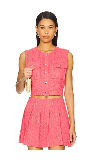 Emmeline Top in Watermelon | Revolve Clothing (Global)