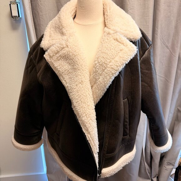 Scoop Faux Fur Moto | Poshmark