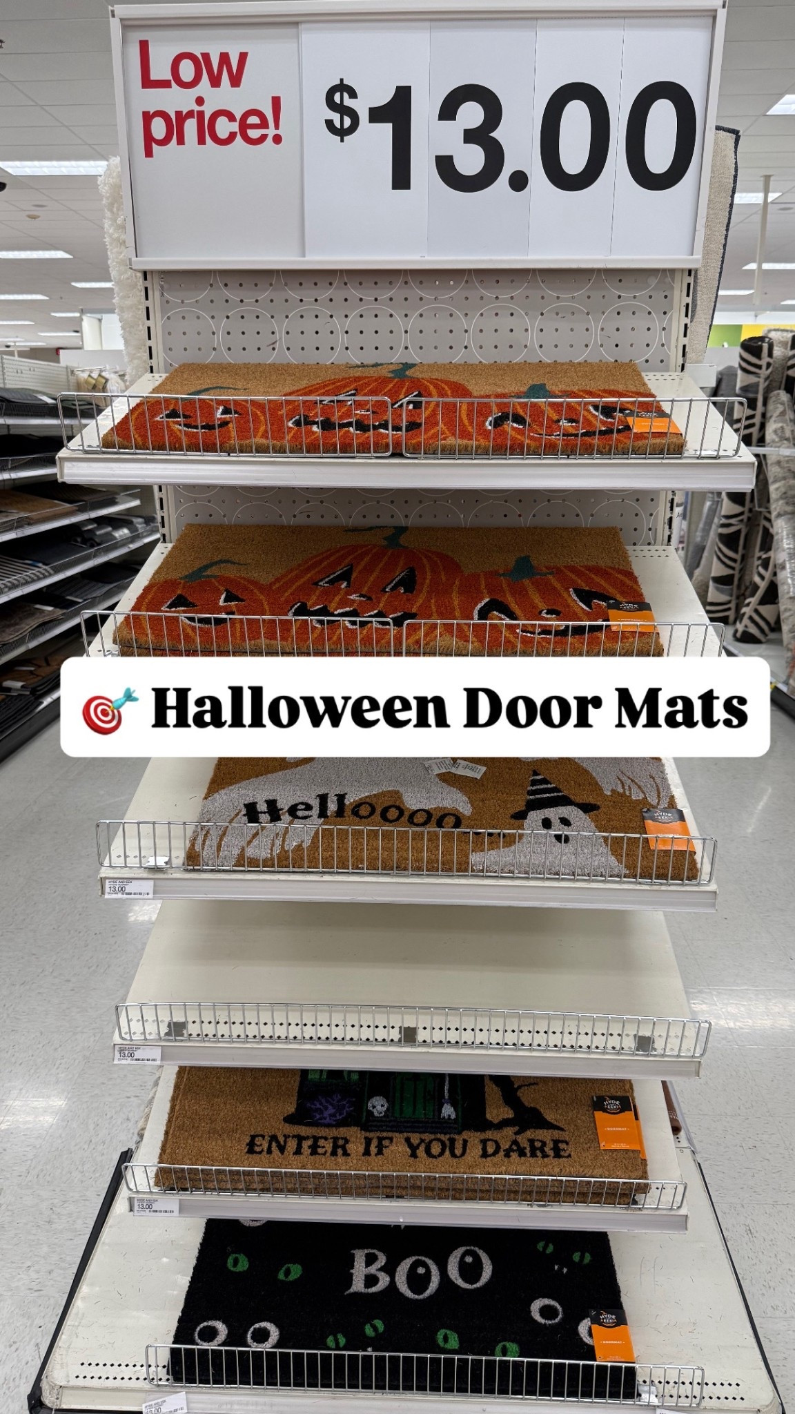 Saw this out at Target today for $13! Cute and functional. Say less 

#LTKHome #LTKSeasonal #LTKFamily