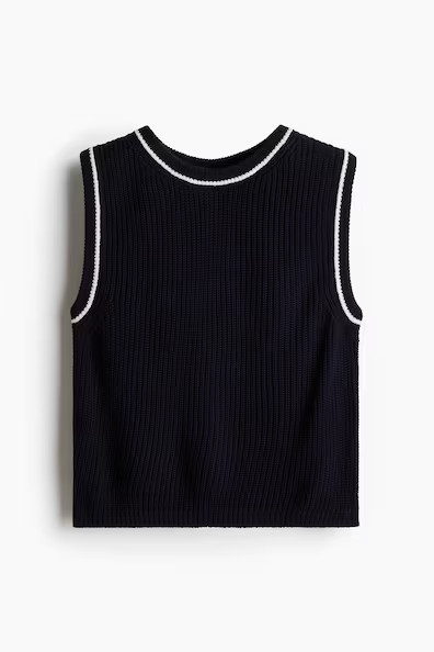H & M - Sweater Vest - Blue | H&M (US + CA)