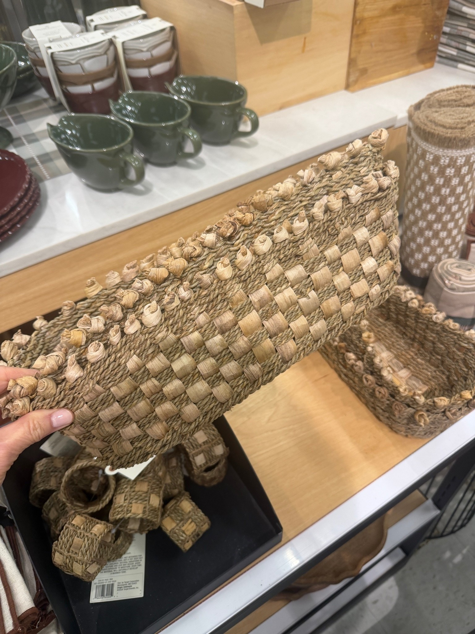 Love the texture and shape of this bread basket

#LTKHome
