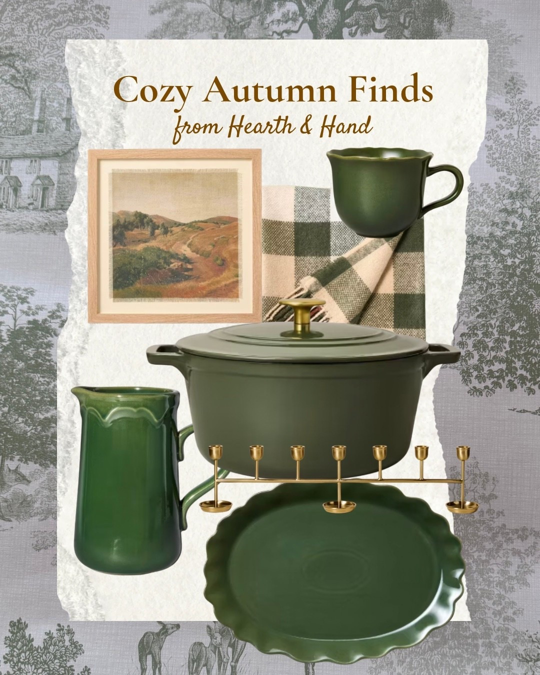 I couldn’t resist pulling together a few of my favorites from the new Hearth & Hand collection. 🤎

That green cookware has completely stolen my heart!! It feels like it was made for our kitchen.

Everything is linked here if you’d like to browse with me. ✨

#LTKSeasonal #LTKHome #LTKOver40