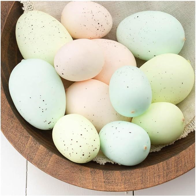 Factory Direct Craft Package of 36 Pastel Speckled Easter Faux Eggs Easter Eggs for DIY Spring Di... | Amazon (US)