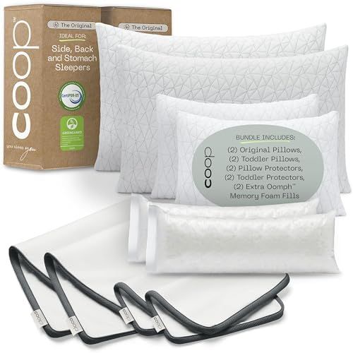 Original Adjustable Pillow, King Size Bed Pillows for Sleeping, Cross Cut Memory Foam Pillows - M... | Amazon (US)