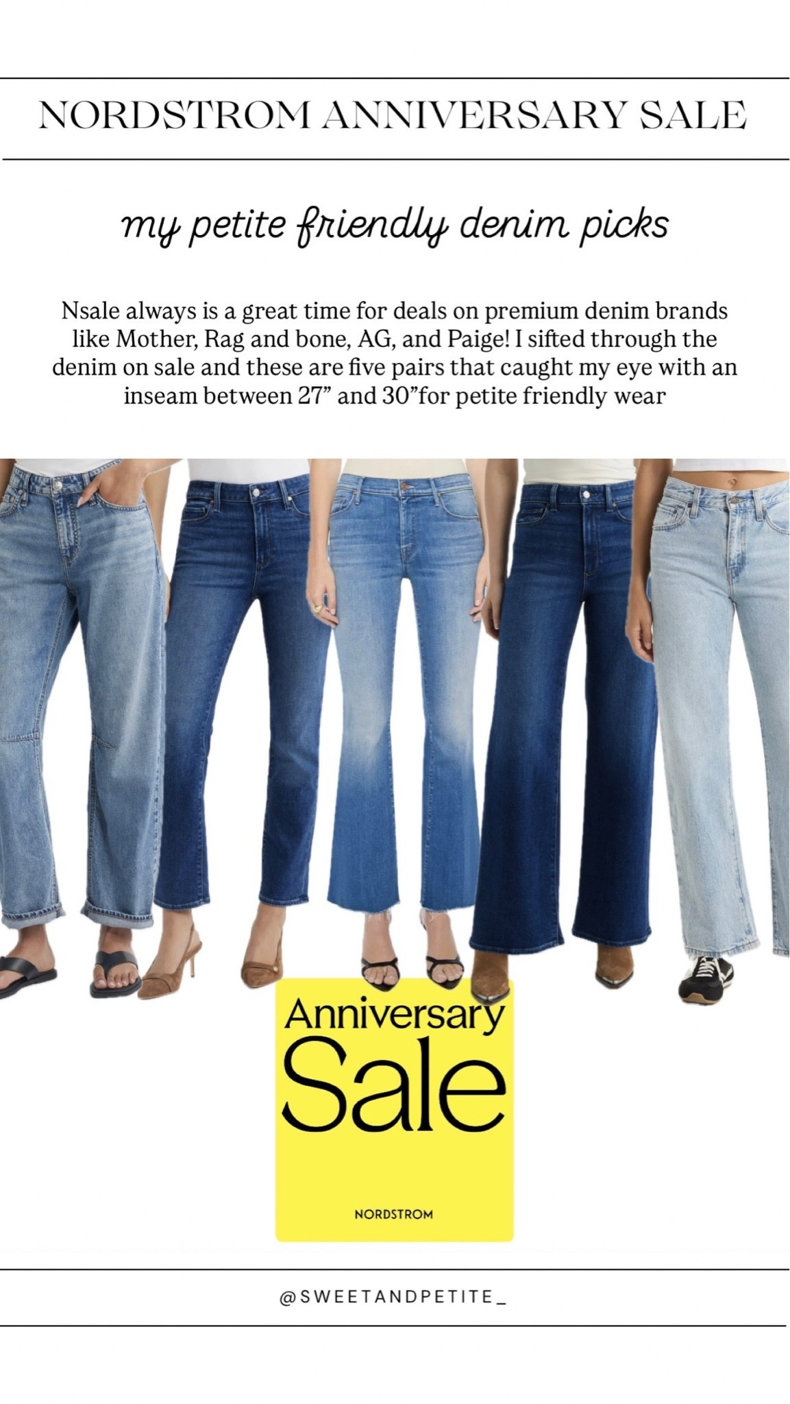 NSALE Petite friendly denim!

#LTKPetite #LTKSaleAlert