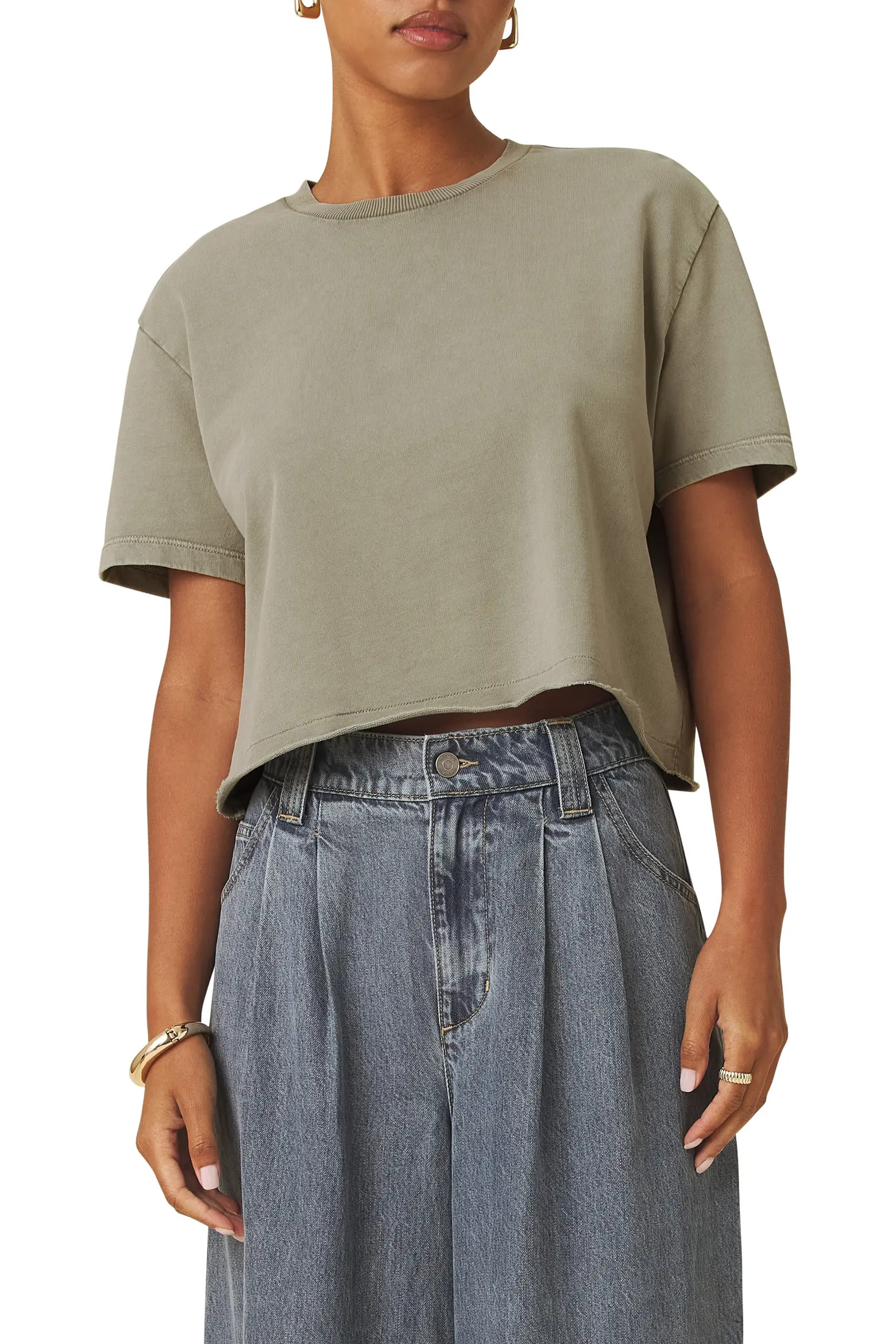 Splendid Palmer Terry Cotton Sweatshirt (Women) | Nordstrom | Nordstrom