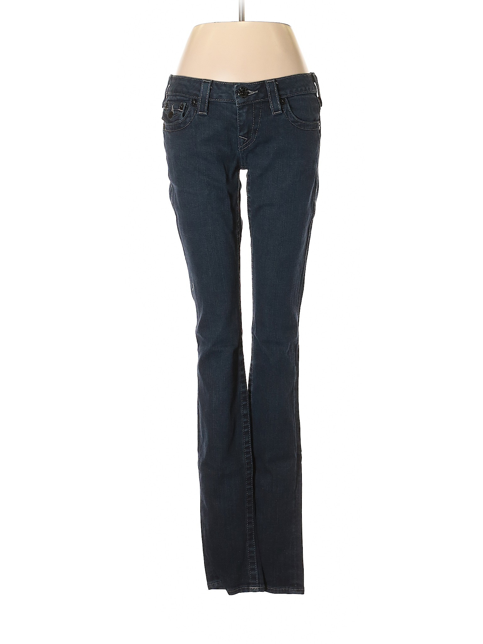 True Religion Jeans Size 6: Dark Blue Women's Bottoms - 40835353 | thredUP