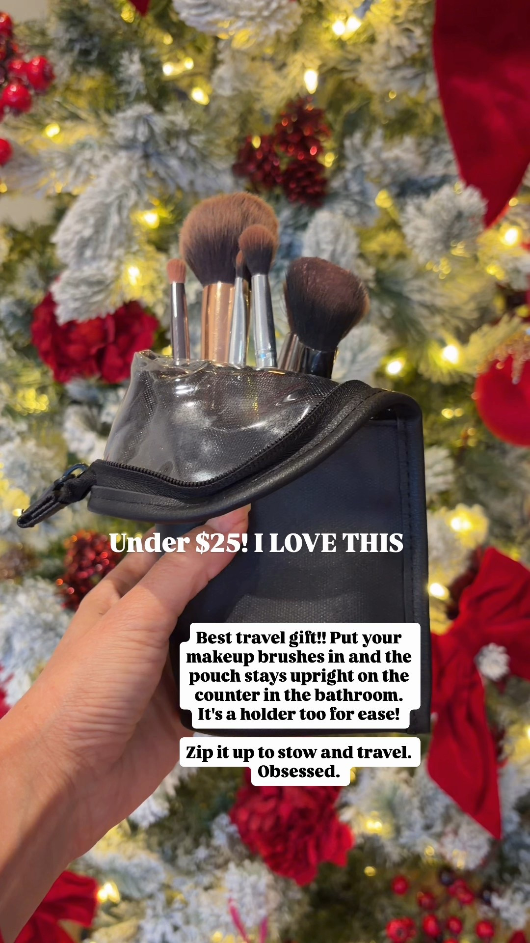 Makeup brush holder that stands up right for ease in travel. Beis travel 

Best gifts under $25 

#LTKHoliday #LTKGiftGuide #LTKFindsUnder50