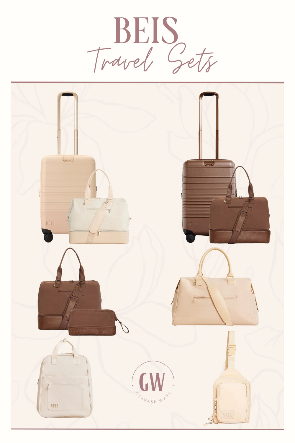 Travel, but make it organized ✨ Obsessed with these BÉIS travel sets — stylish and actually functional.

#BeisTravel #TravelEssentials #LTKFinds 

 #LTKdayinmylife #LTKvlog #LTKTravel