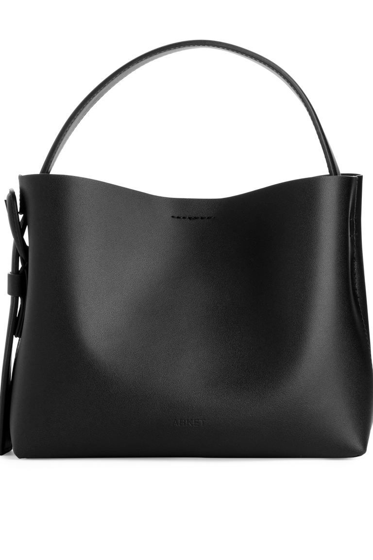 Leather Crossbody Bag - Black - Ladies | H&M GB | H&M (UK, MY, IN, SG, PH, TW, HK)