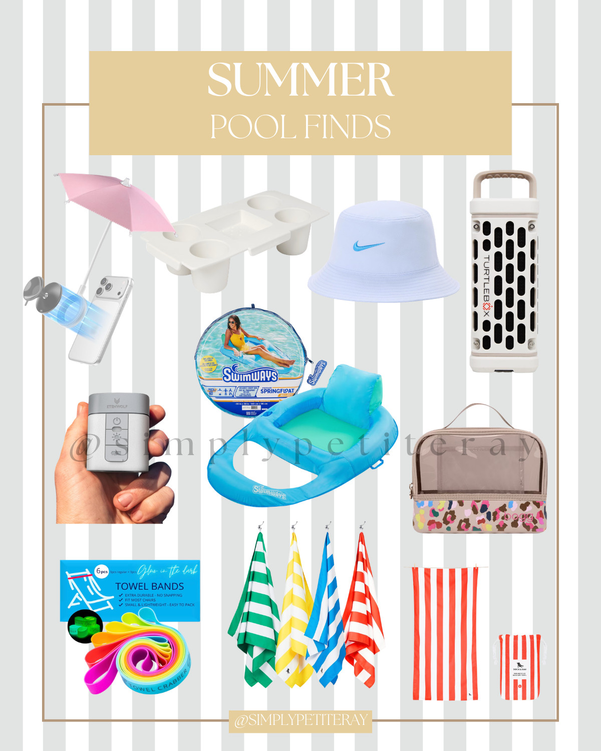 Ready to upgrade your pool day essentials? Check out these Amazon finds for a fun and stylish summer! 

Summer Pool Finds, Pool Day Essentials, Amazon Summer Finds, Backyard Pool Fun, Poolside Style, Summer Must Haves, Inflatable Pool Accessories, Outdoor Living, Family Pool Days, Pool Party Ideas, Summer Entertaining, Vacation Vibes, Warm Weather Essentials, Poolside Favorites

#SummerPoolFinds #PoolDay #AmazonFinds #PoolsideStyle #SummerEssentials #BackyardFun #PoolParty #SummerVibes
 

 #LTKSeasonal