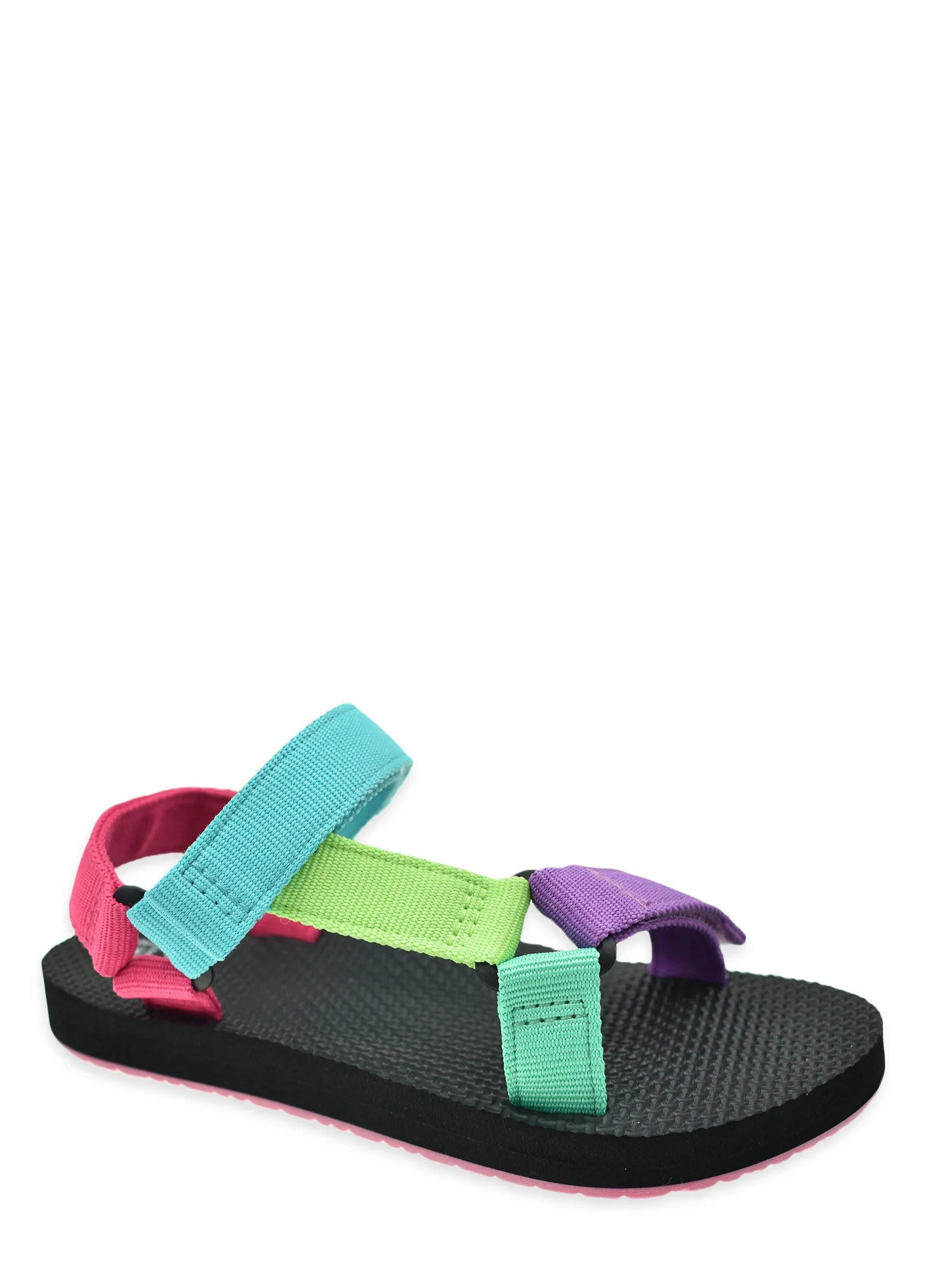 Wonder Nation Girls Nature Sandal, Sizes 13-6 | Walmart (US)