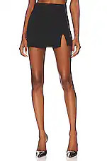 Steve Madden Cameron Mini Skirt in Black from Revolve.com | Revolve Clothing (Global)