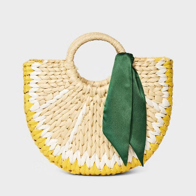 Straw Lemon Handbag - A New Day™ | Target