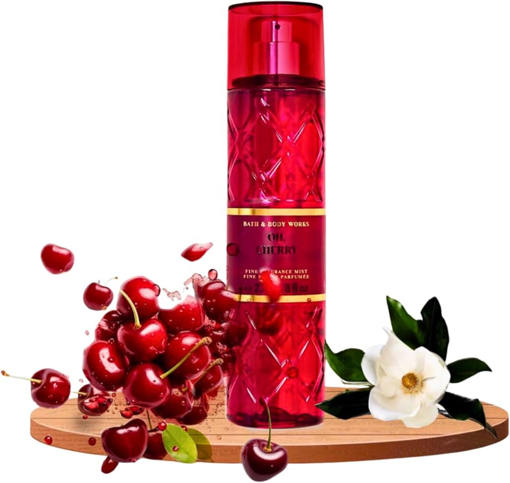 Bath & Body Works Fine Fragrance Body Spray Mist 8 oz (Oh, Cherry) | Amazon (US)