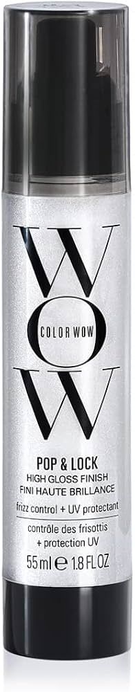 COLOR WOW Pop + Lock Frizz Control Serum: Prevent Color Fade, Seal Split Ends, and Add Gloss - Ge... | Amazon (US)