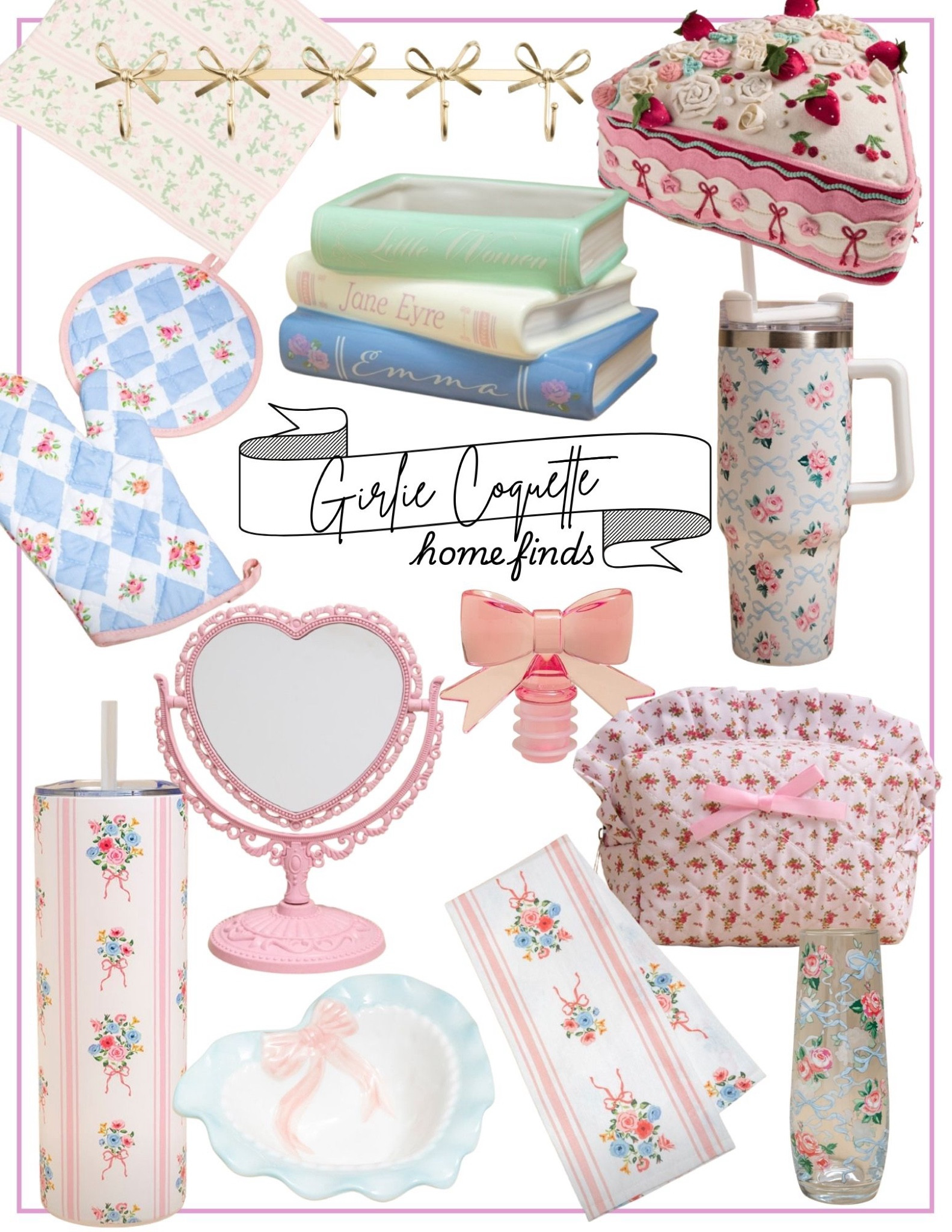 Trending Girlie Coquette home finds 

#LTKFindsUnder50 #LTKSummerEdit #LTKHome