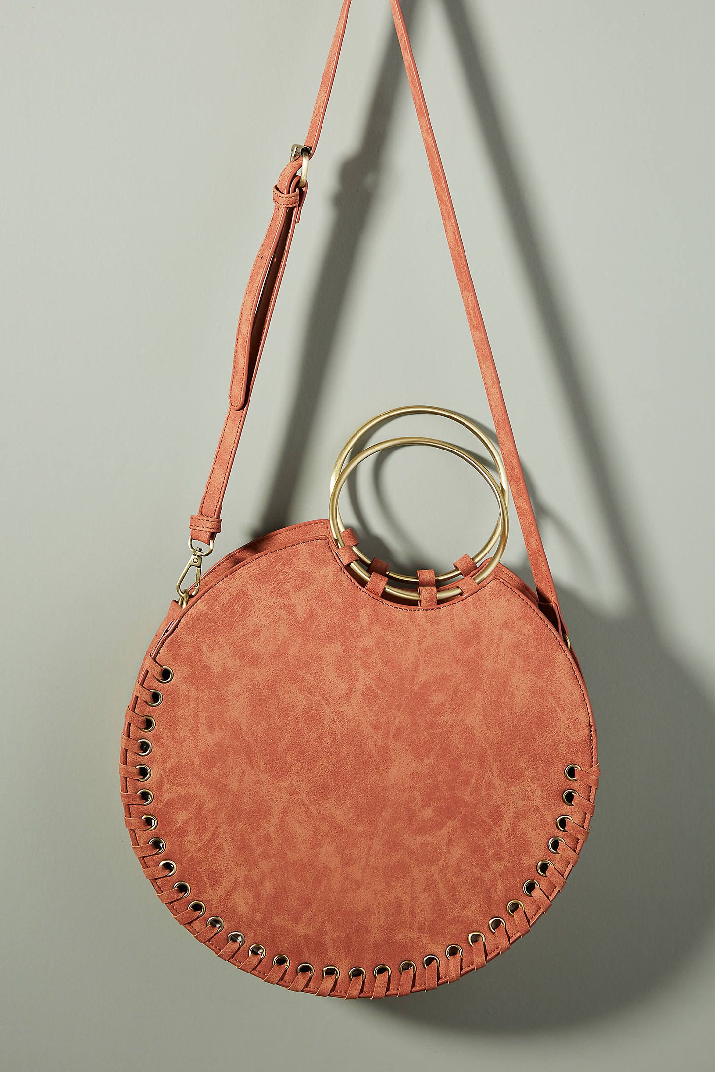 Marla Stitched Circle Bag | Anthropologie (US)