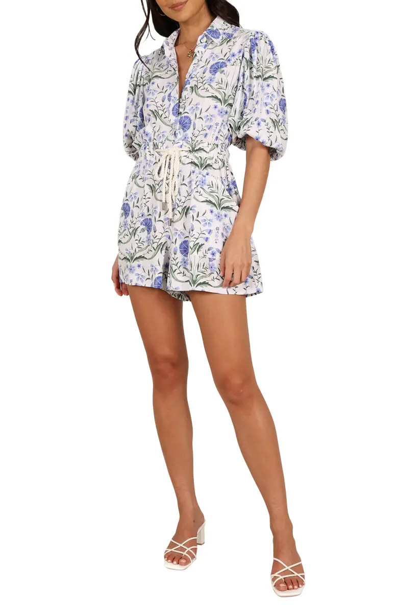 Petal & Pup Annie Button Front Romper | Nordstrom | Nordstrom