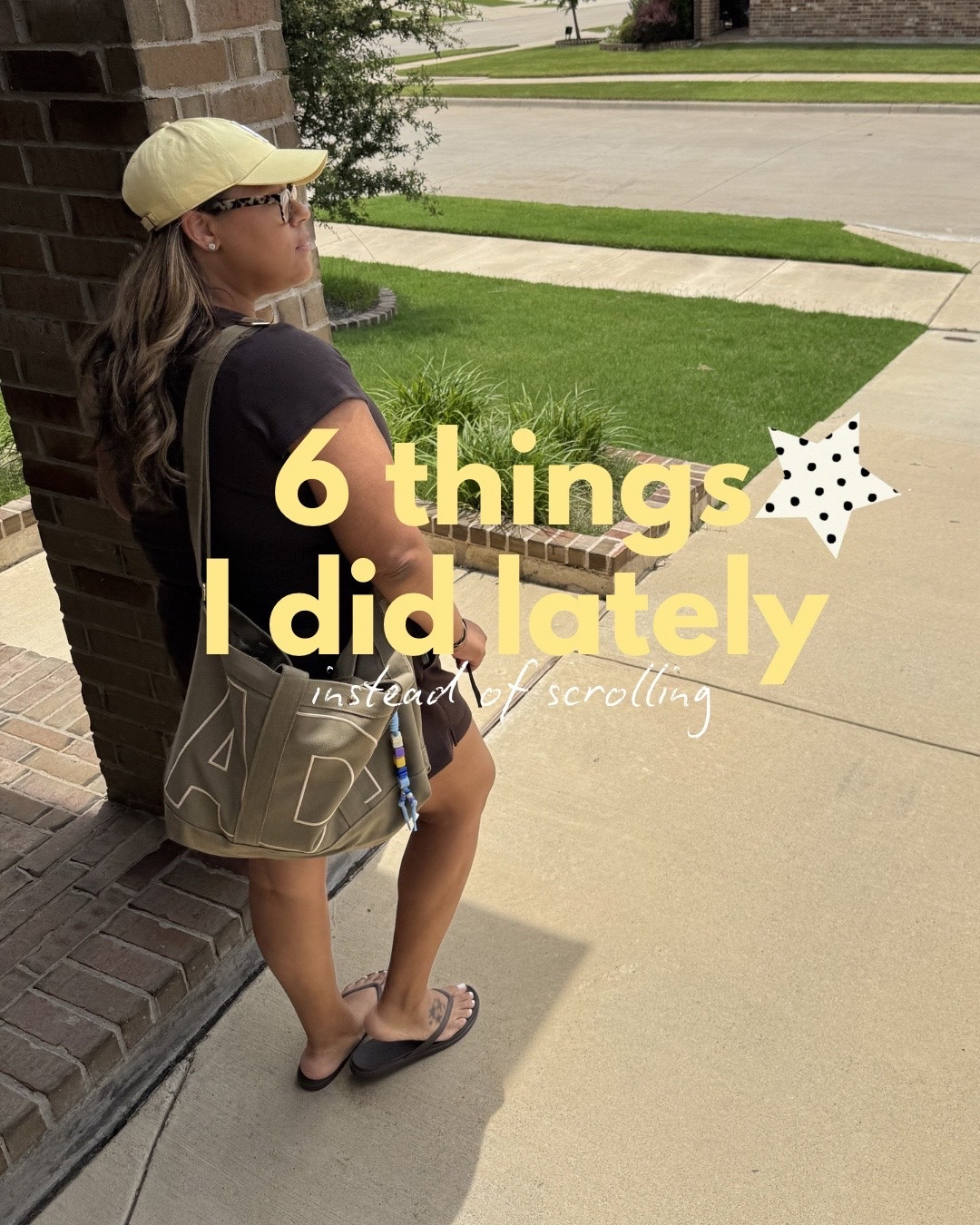 6 things I did lately instead of scrolling

#LTKdayinmylife #LTKmomlife #LTKselfcare