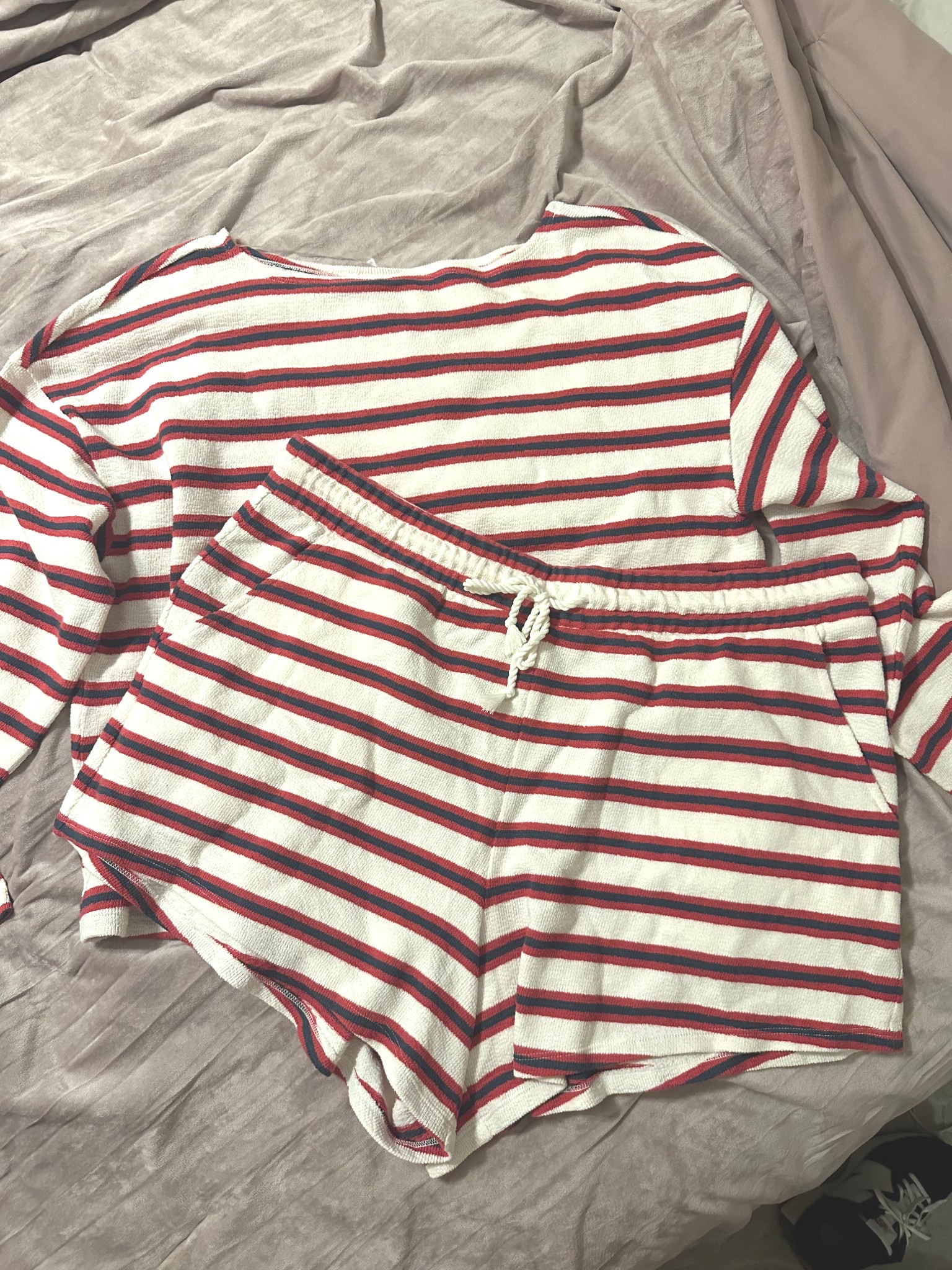 Cozy knit set from Target 🎯 perfect for Memorial Day, July 4 🇺🇸 also comes in tan!

#LTKootd #LTKPlusSize #LTKMidsize