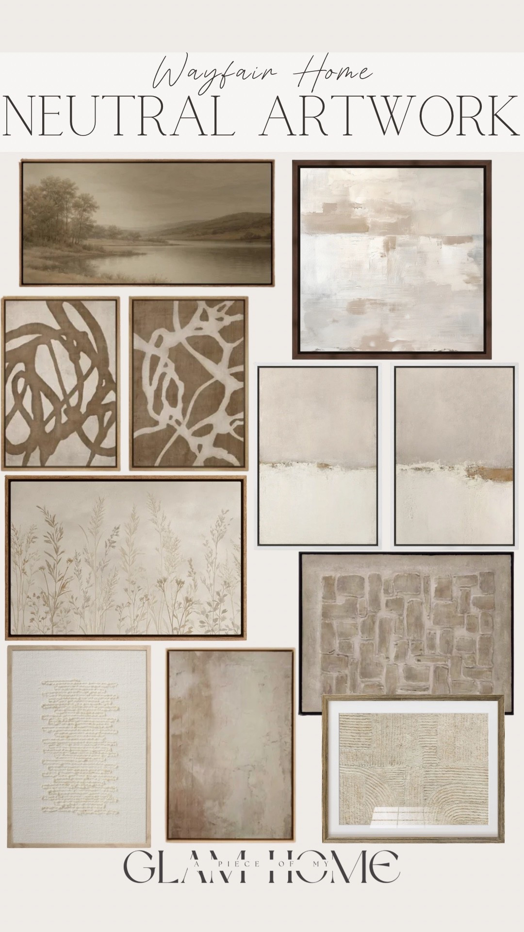 Wayfair artwork, Wayfair wall art, Wayfair home decor, neutral artwork, neutral wall art, neutral home decor, neutral art prints, minimalist artwork, timeless artwork, classic wall art, traditional artwork, modern traditional decor, vintage inspired artwork, abstract neutral art, landscape artwork, botanical artwork, framed artwork, large wall art, statement artwork, living room wall art, bedroom wall art, dining room wall art, entryway wall art, gallery wall ideas, wall decor ideas, home decor finds, affordable artwork, elevated home decor, warm neutral decor, timeless home design, neutral home finds