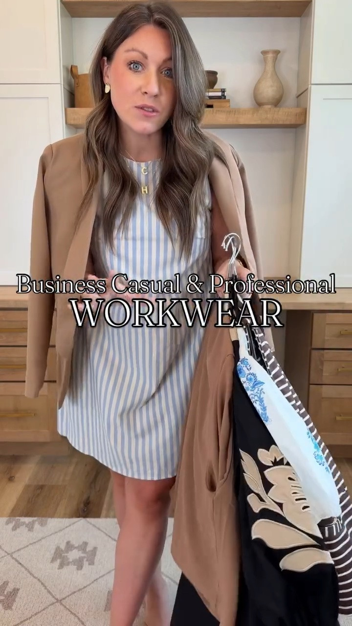 Workwear for your week in the office. I’ve rounded up some business casual and professional options! I’m still impressed the set has shorts under! ✨ 

Office style, professional attire, trouser pants, dress pants, midi dress. #workwear #businesscasual #professional #officestyle

#LTKootd #LTKSeasonal #LTKWorkwear