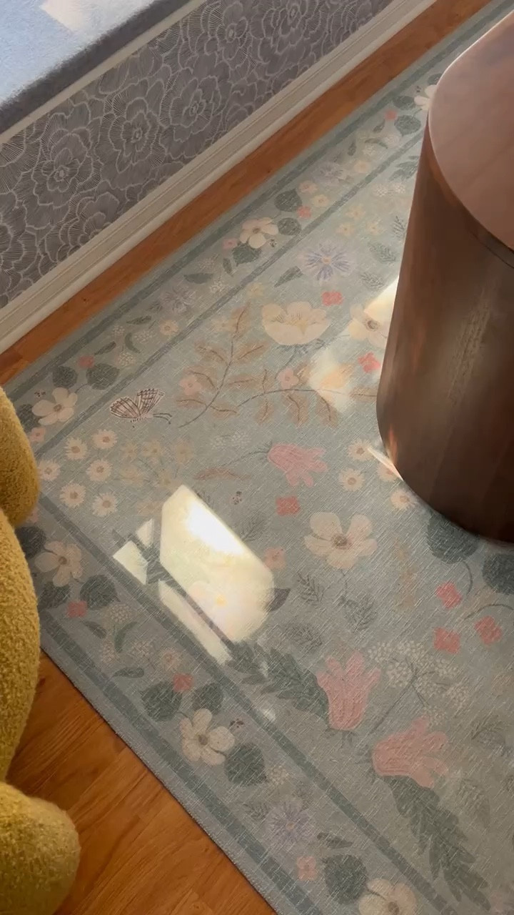 The area rug that completes the recent home office SRI design!

This office was thoughtfully designed for the the late nights and working weekends of a partner at a law firm, but mostly for all her animals (2 cats and a dog) to enjoy the sun and neighborhood views from the custom window seat 😉. 

Playful yet sophisticated, this home office is a space that makes working crazy hours feel slightly less grueling.

Work from home, home office design, wallpaper, lamp, sconce, accent chair, yellow chair, Boucle chair, office chair, wood desk, area rug, blue area rug, pop of color, bar cart, home decor, interior designer finds, coastal decor, transitional design, timeless decor

#LTKhome #LTKstyletip #LTKsalealert