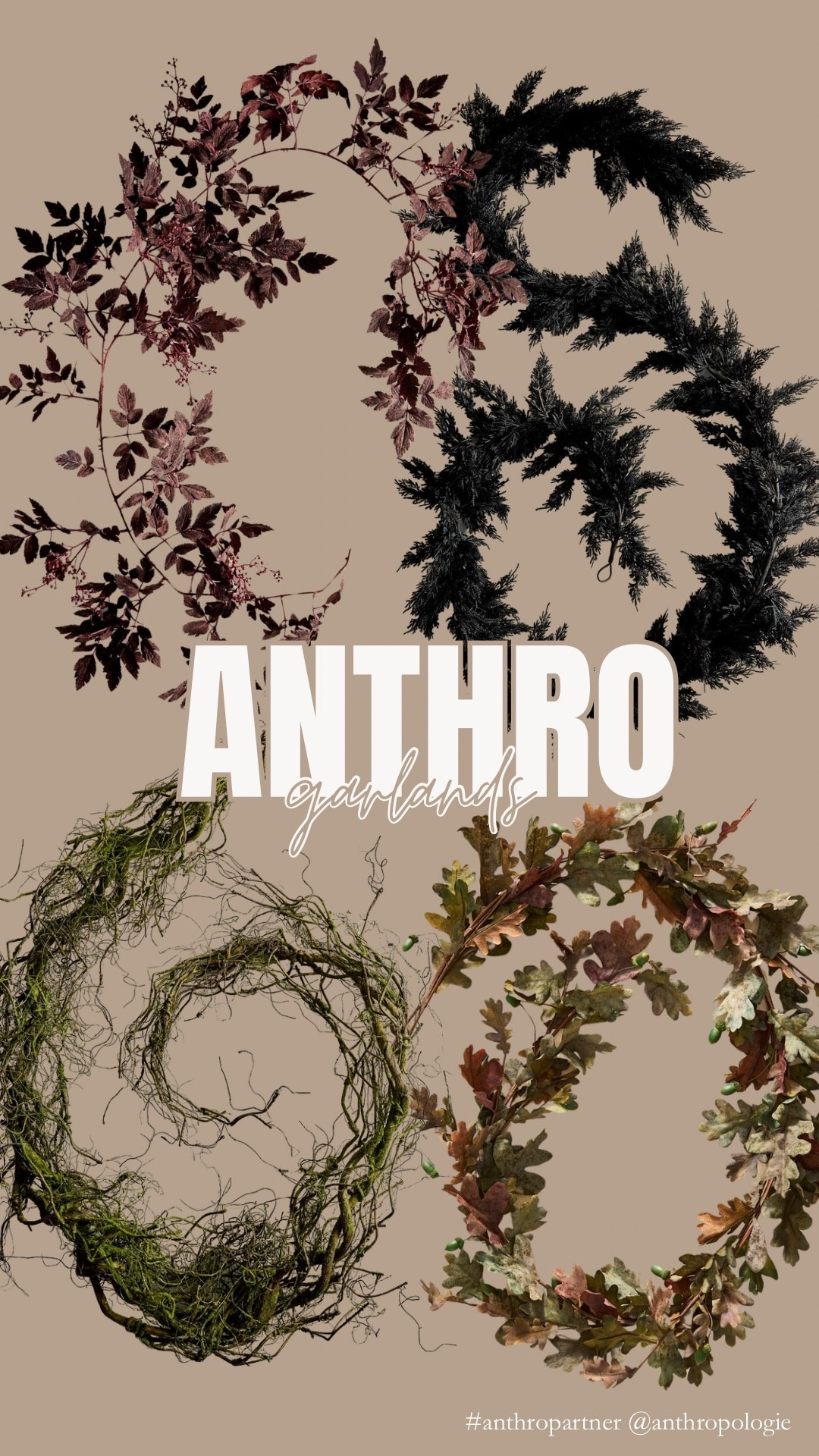 Anthro garlands I have and will be decorating with this fall! Use code: LIVIN20 for 20% off your purchase of $100+!!!