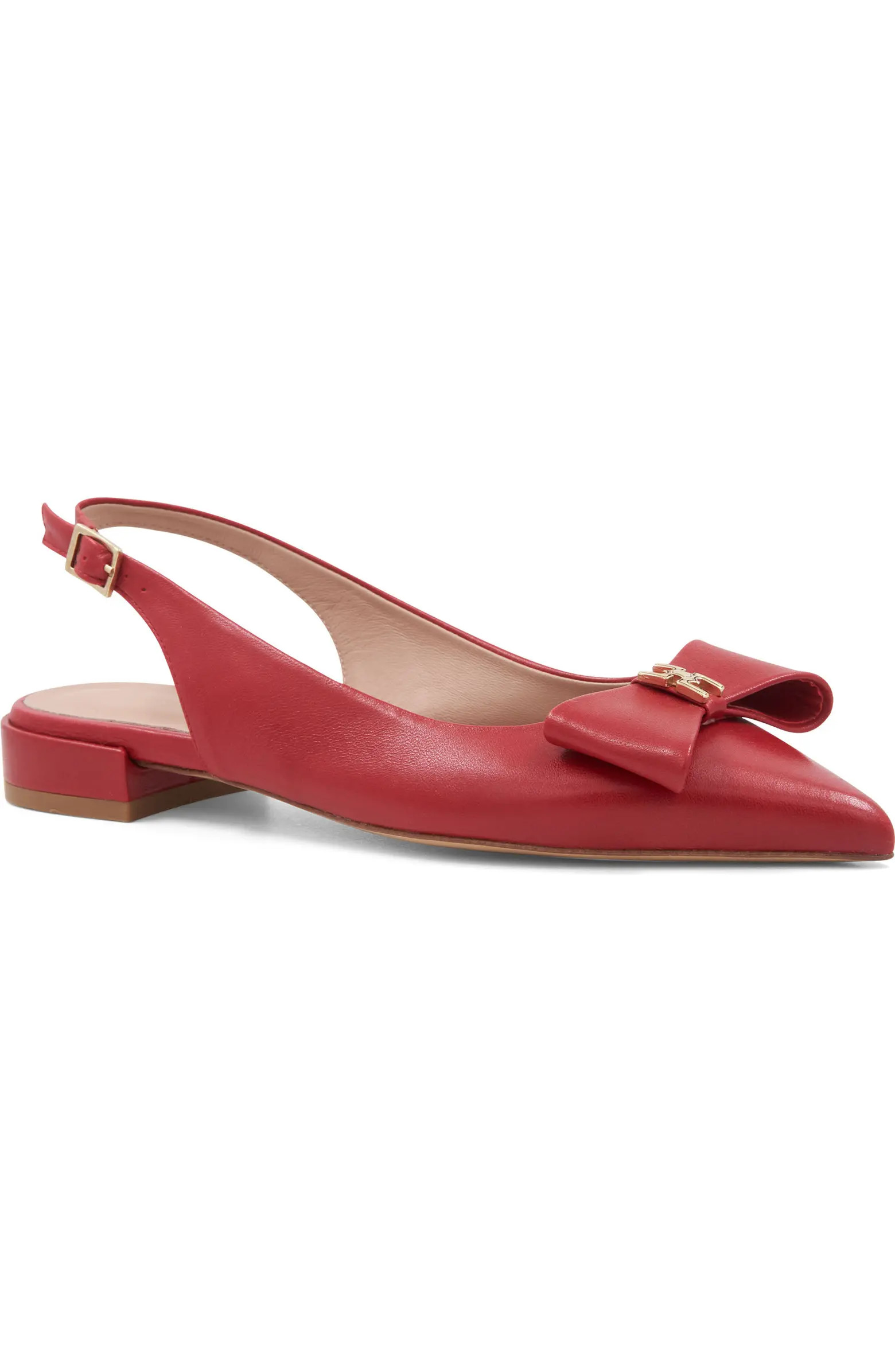 Bruno Magli Bella Pointed Toe Slingback Flat (Women) | Nordstrom | Nordstrom