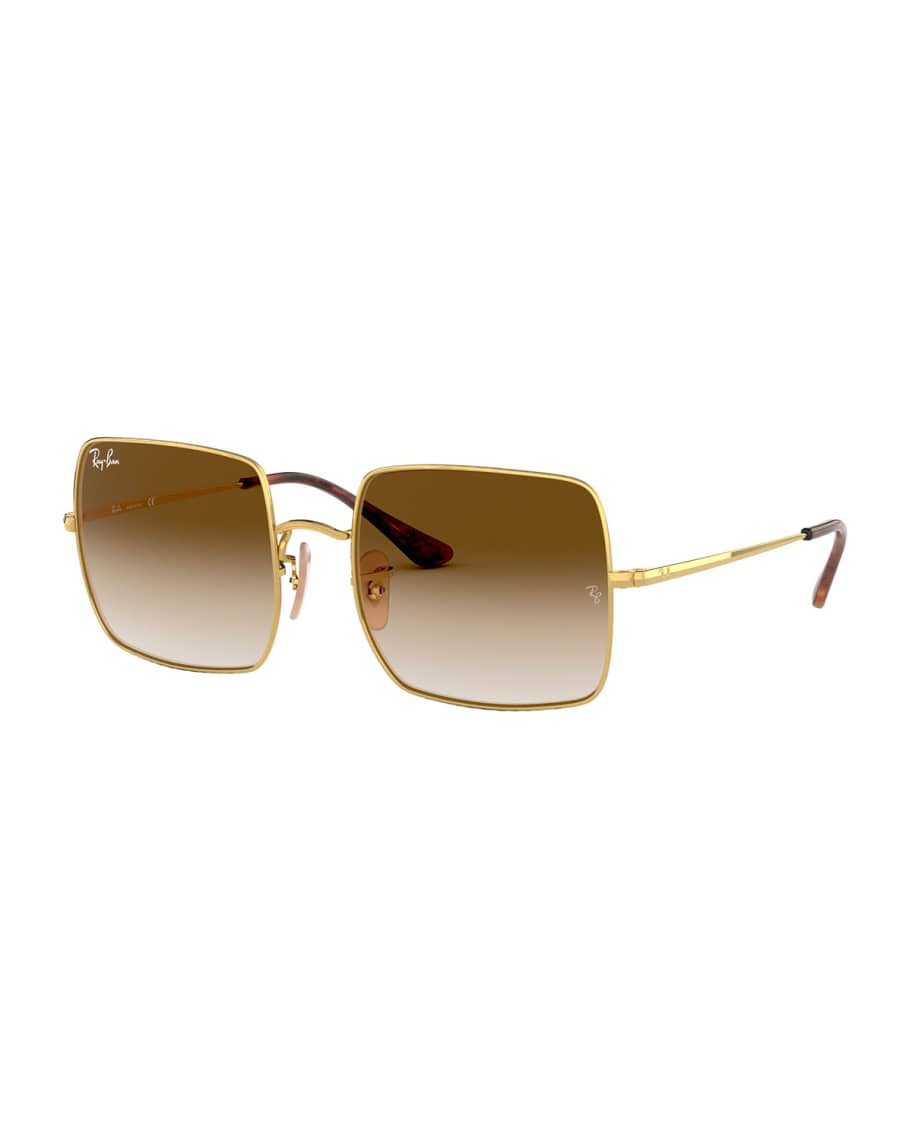 Metal Square Sunglasses, 54MM | Neiman Marcus