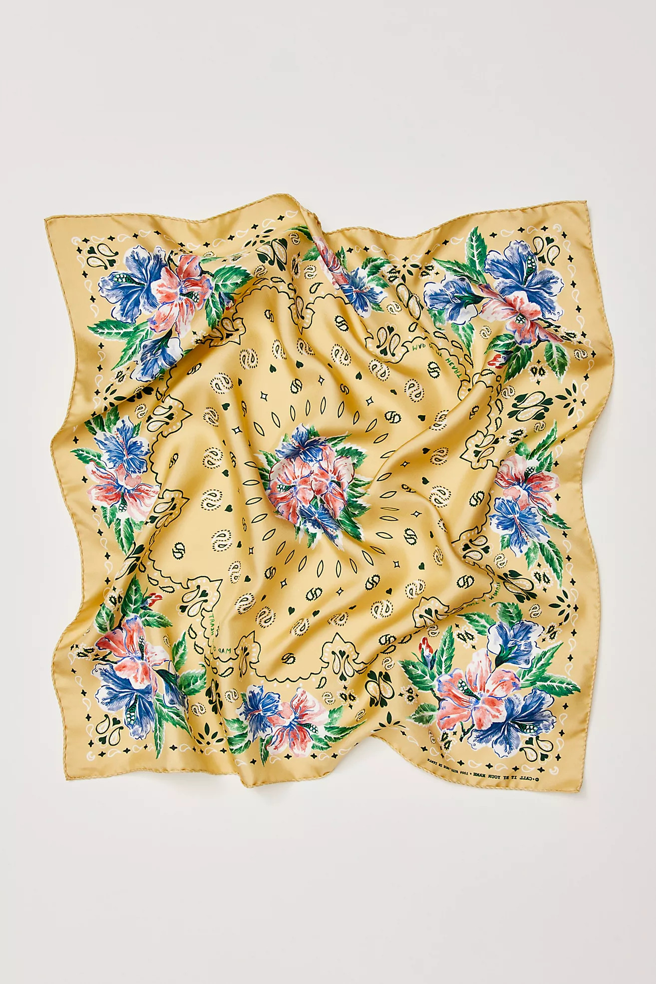 Call It By Your Name Silk Scarf | Free People (Global - UK&FR Excluded)