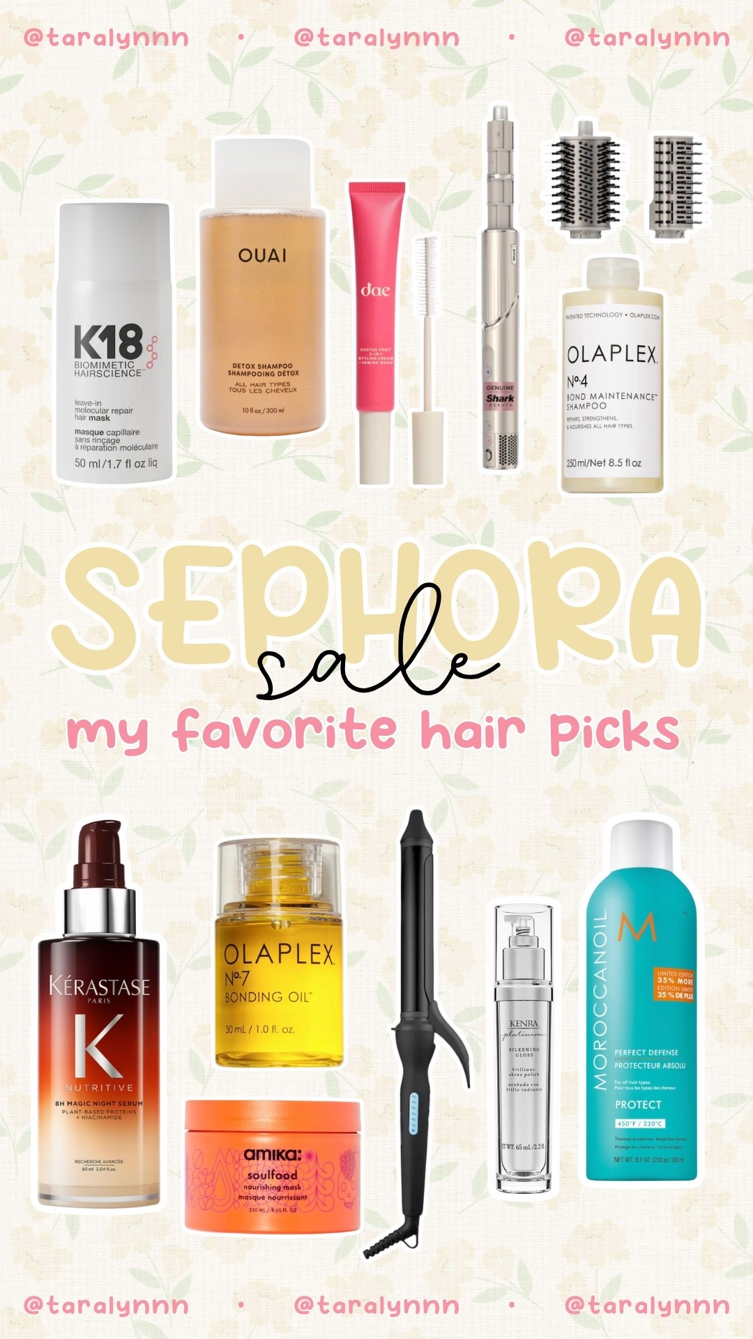 Sephora Sale Hair Best Sellers! Don’t wait  to order because the sale ends tonight! Use the code: SPRINGSALE ✨

@Sephora #sephora #sephorasale #springsale #beauty #hair #hairproducts #hairtools

#LTKSaleAlert #LTKgrwm #LTKBeauty