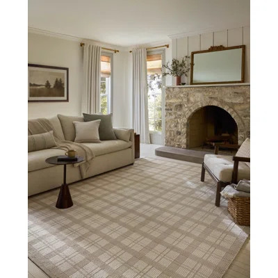 Magnolia Home by Joanna Gaines x Loloi Ryder Beige / Ivory Area Rug | Wayfair North America