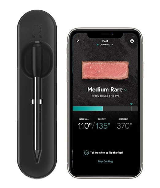 Yummly Smart Meat Thermometer with Wireless Bluetooth Connectivity | Amazon (US)