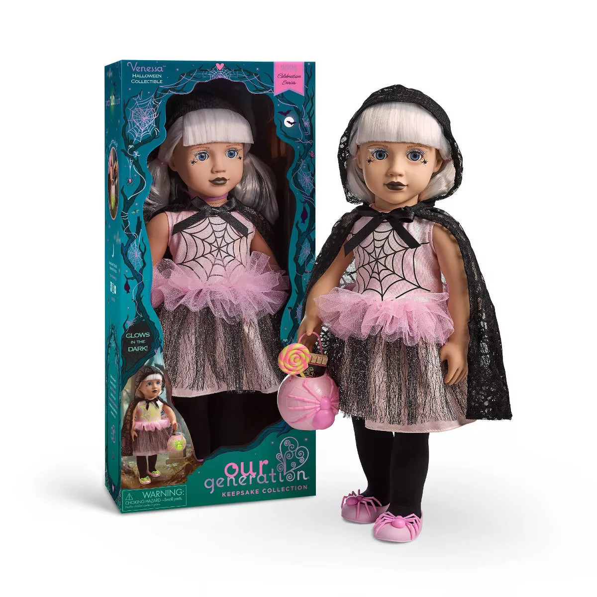 Our Generation Venessa Halloween Collectible 18" Spider Doll Keepsake Collection 2026 Celebration... | Target