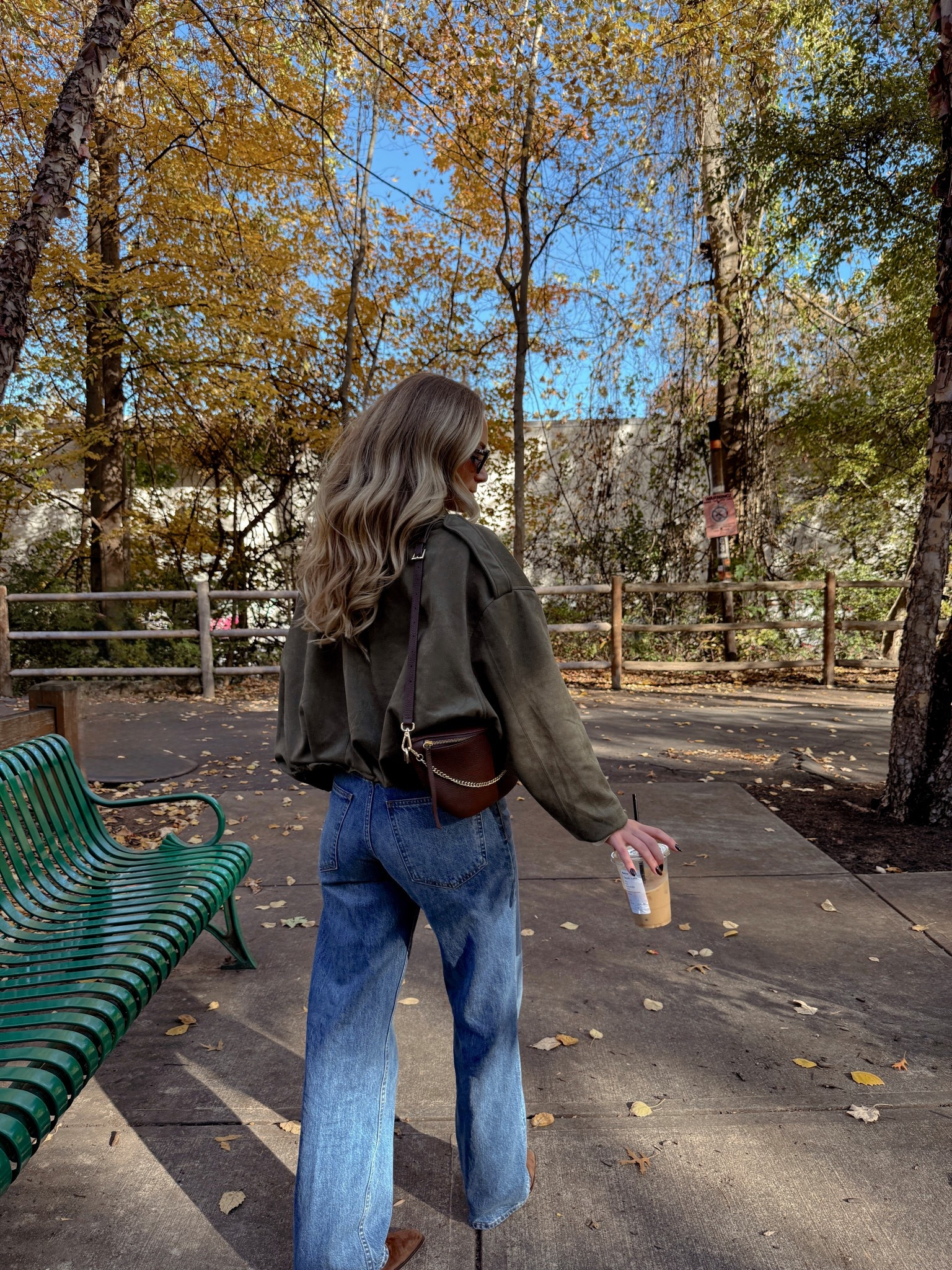 Viral suede bubble bomber jacket 🫶🏽 wearing size small & aritzia jeans size 26 

Fall outfit, fall fashion, fall jackets, fall style 