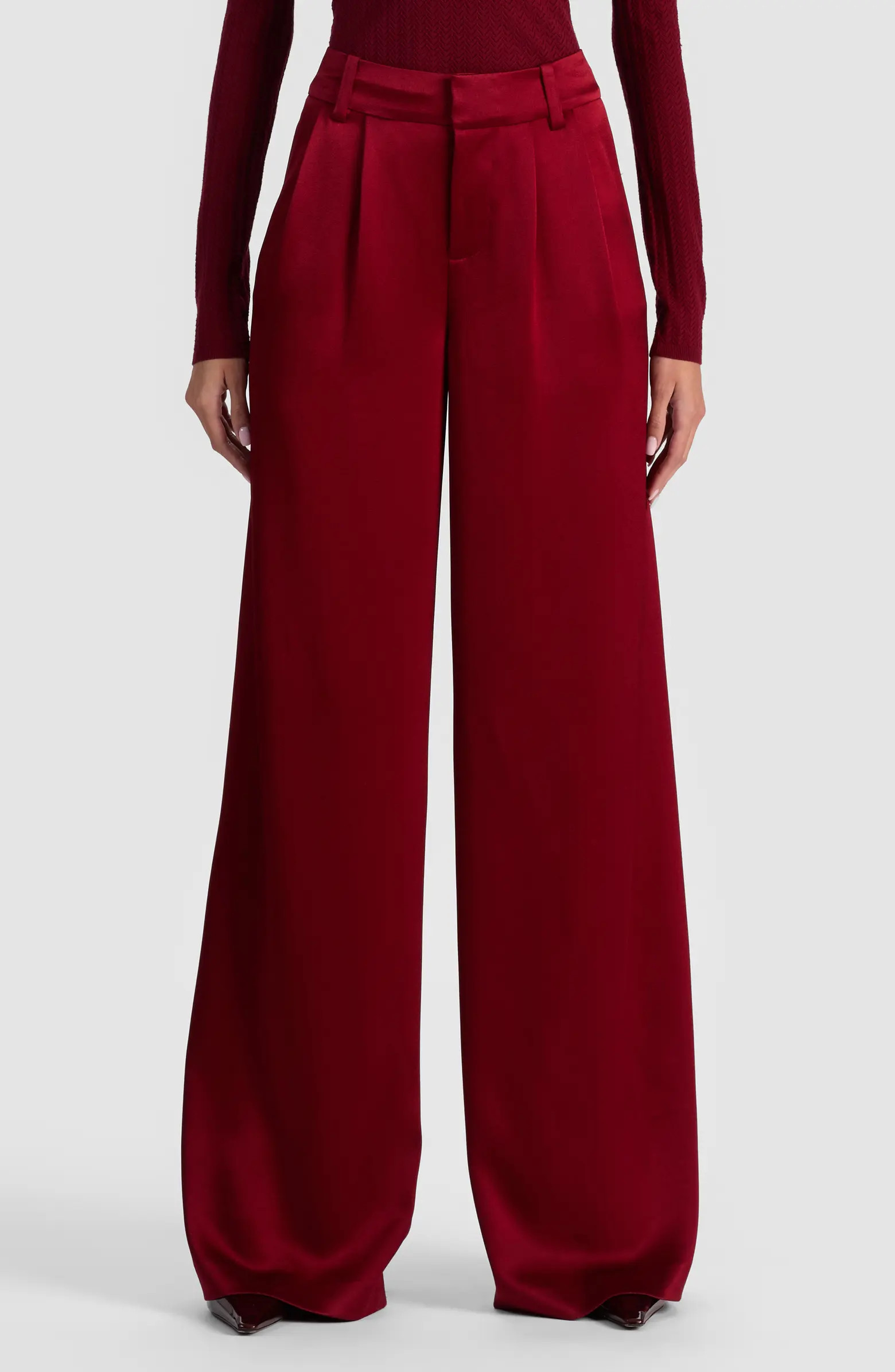 Alice + Olivia Kennedy Double Pleat Pants | Nordstrom | Nordstrom
