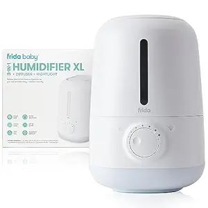 Frida Baby 3-in-1 Humidifier XL + Diffuser + Nightlight | All-Day Operation for Large Rooms, Top-... | Amazon (US)