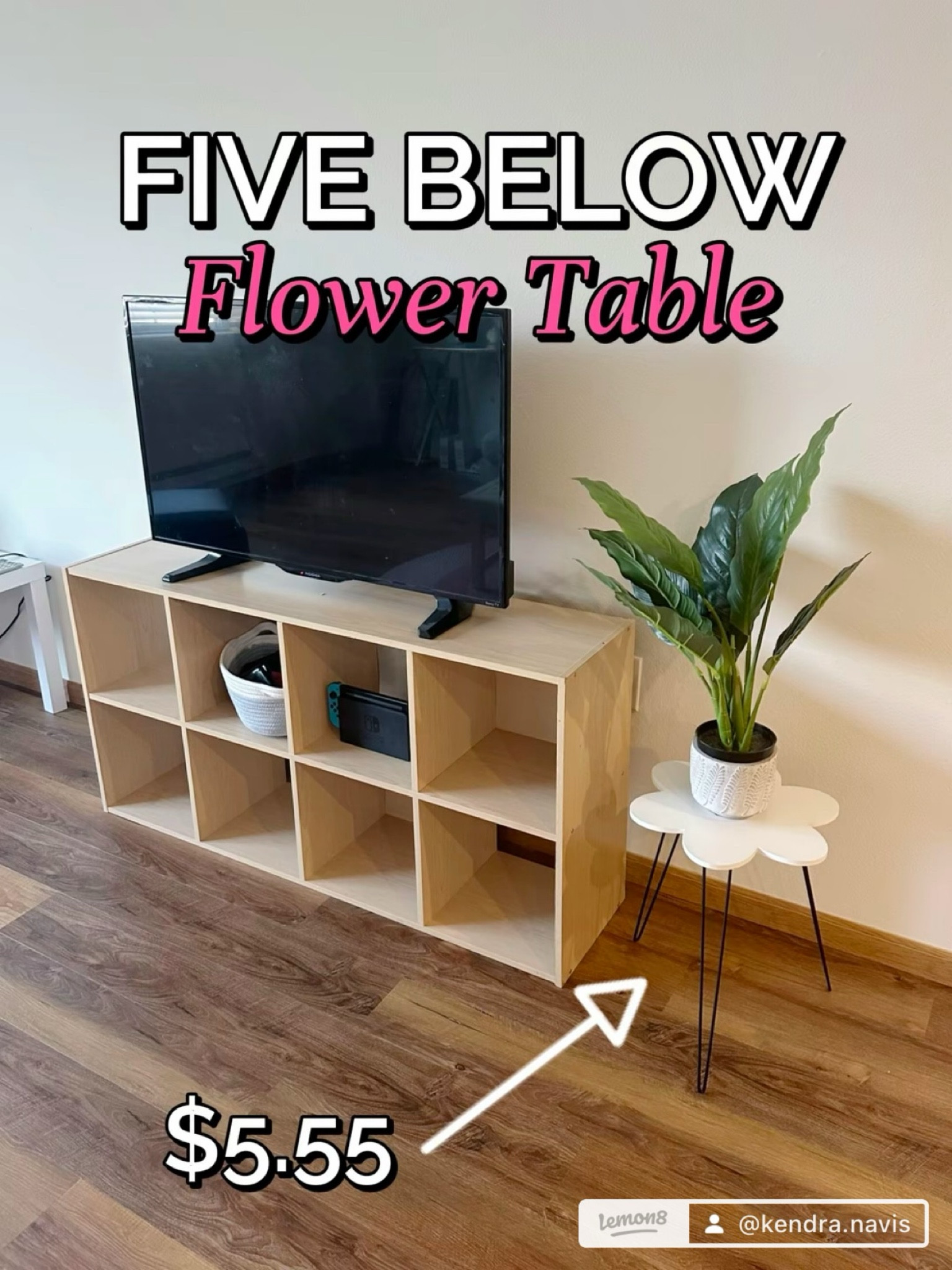 Five Below Mini Flower Table - $5 Decorative Plant Stand, Cute Trendy Home Decor

#LTKHome