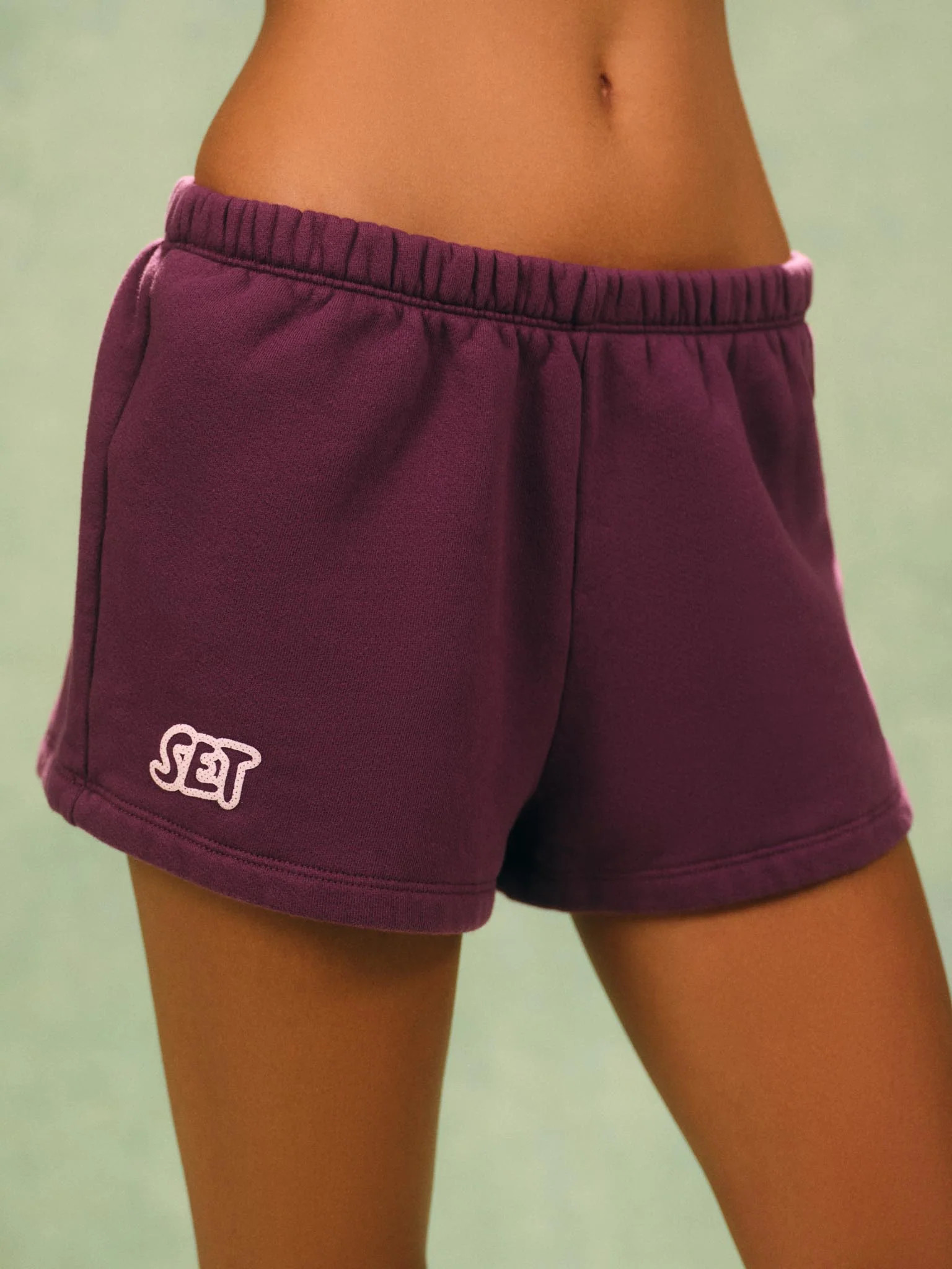MIDWEIGHT SWEATS STAPLE POLKA DOT SET SHORTS - SPECKLE | SET Active