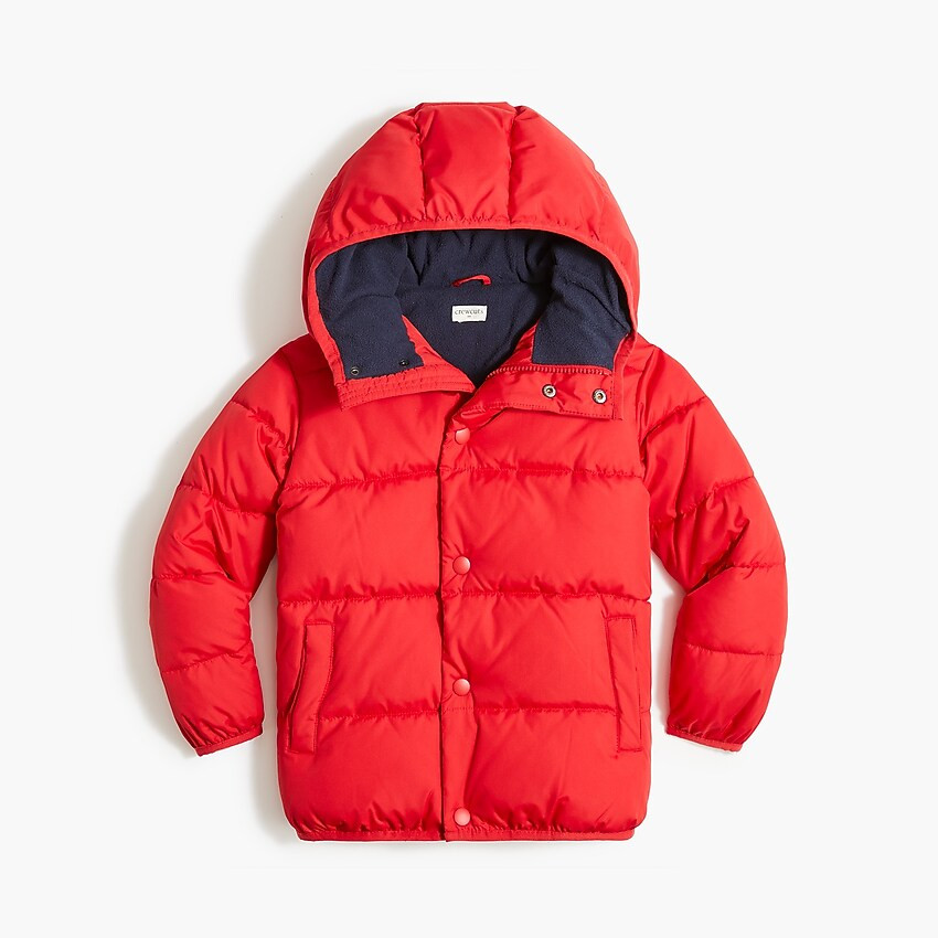 Boys' marshmallow puffer coat | J.Crew Factory